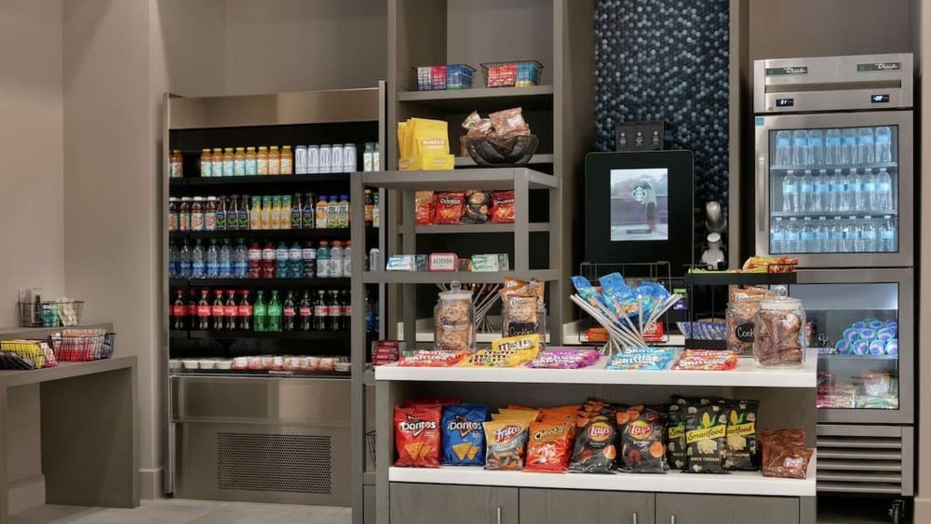 Snack bar at Embassy Suites By Hilton Atlanta Midtown.