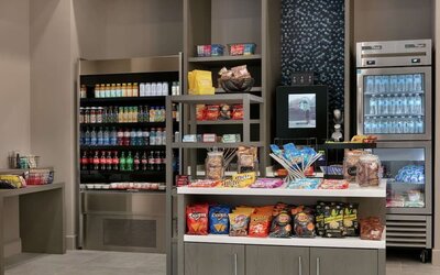 Snack bar at Embassy Suites By Hilton Atlanta Midtown.