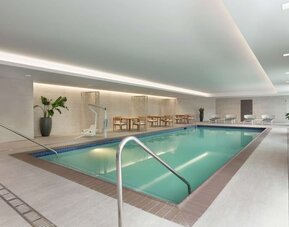 Indoor pool at Embassy Suites By Hilton Atlanta Midtown.