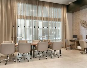 Meeting room at Embassy Suites By Hilton Atlanta Midtown.