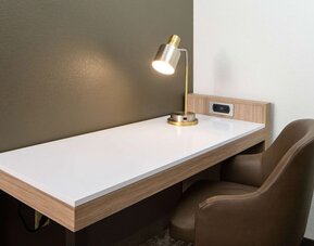 Day use room at Sonesta Select Nashville Airport Suites.