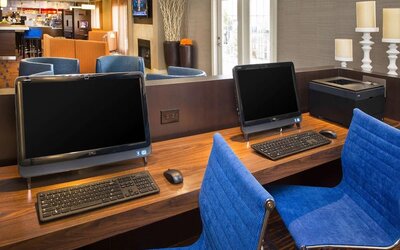 Business center at Sonesta Select Tinton Falls Eatontown.