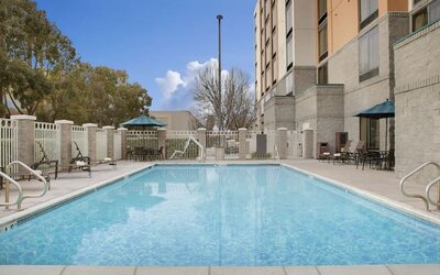 Outdoor pool at Hyatt Place Fremont/Silicon Valley.