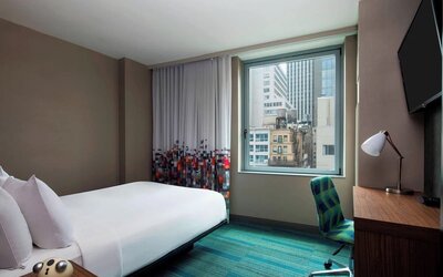 Day use room with work desk at Aloft Manhattan Downtown - Financial District.