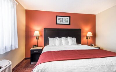 Day use room at Quality Inn & Suites, La Vergne.
