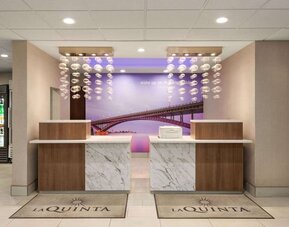 Front Desk at La Quinta Inn & Suites By Wyndham Lackawanna.