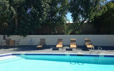 Outdoor pool at Best Western Country Inn Temecula.

