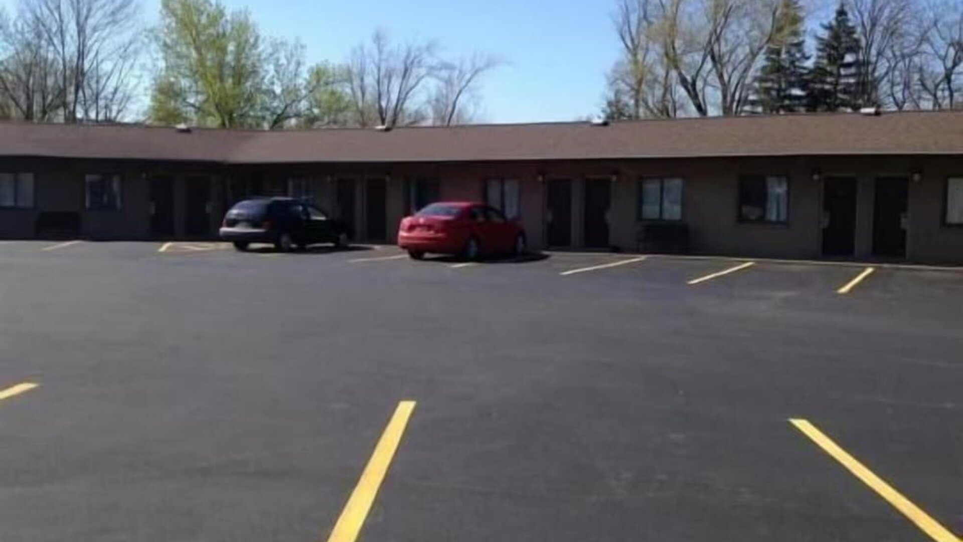 Parking available at Stadium View Inn.