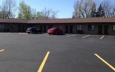 Parking available at Stadium View Inn.