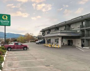 Parking available at Quality Inn & Suites Vernon.