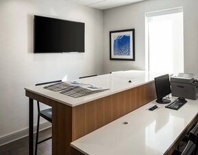 Business center at Holiday Inn Express Atlanta Airport - College Park By IHG.