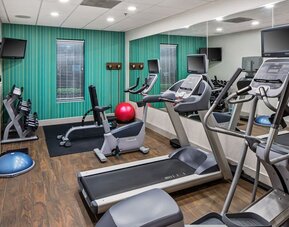 Fitness center at Holiday Inn Express Atlanta Airport - College Park By IHG.