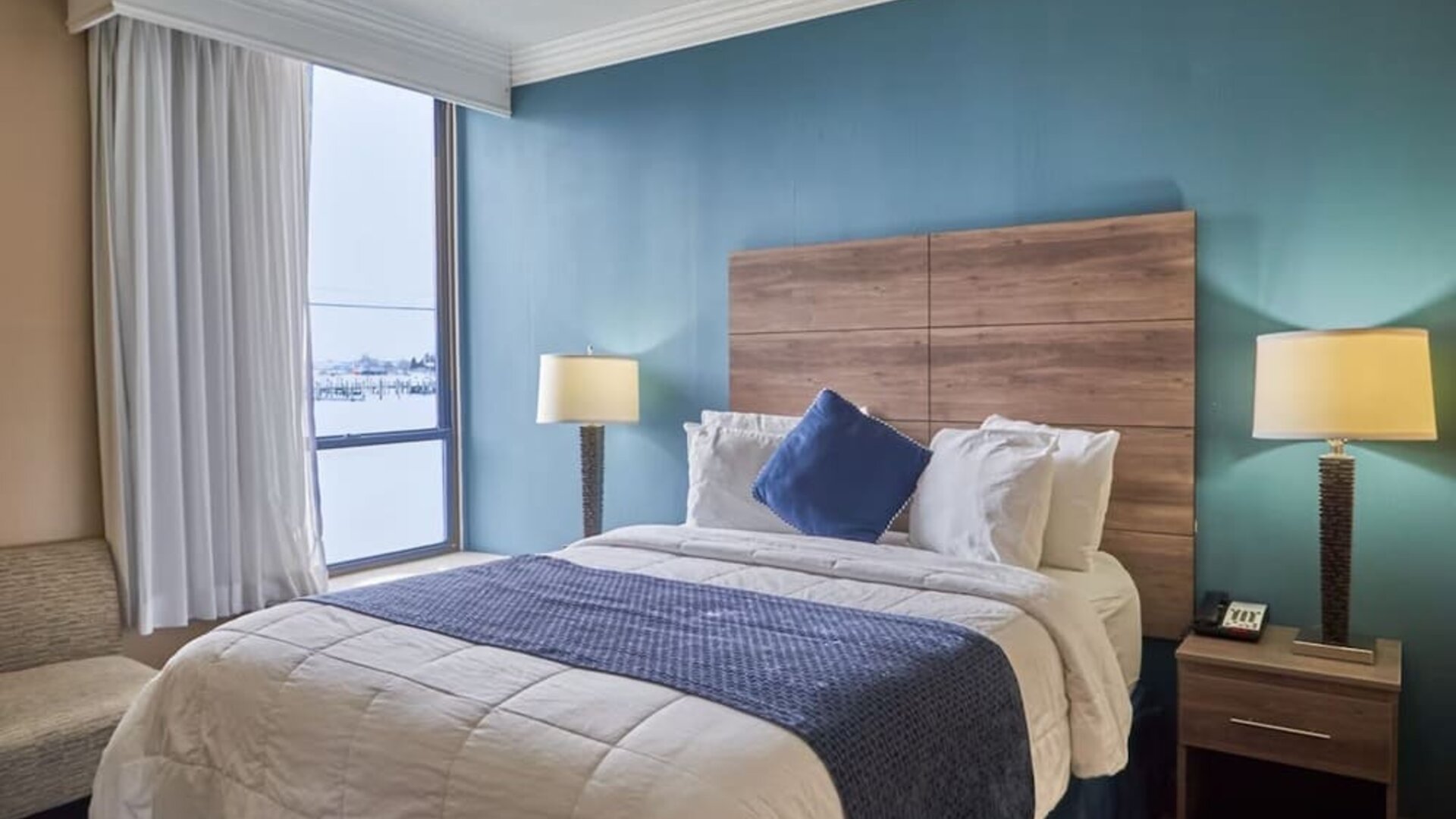 Day use room at Seaport Resort And Marina.