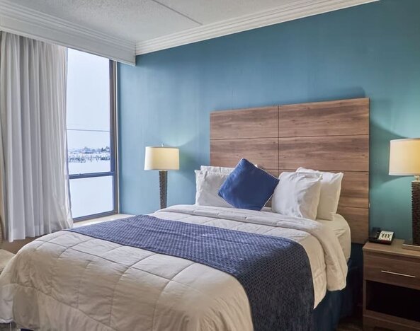 Day use room at Seaport Resort And Marina.