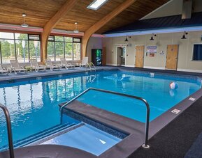 Indoor pool at Seaport Resort And Marina.