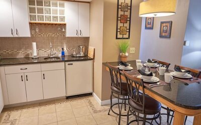 Day use room at Seaport Resort And Marina.