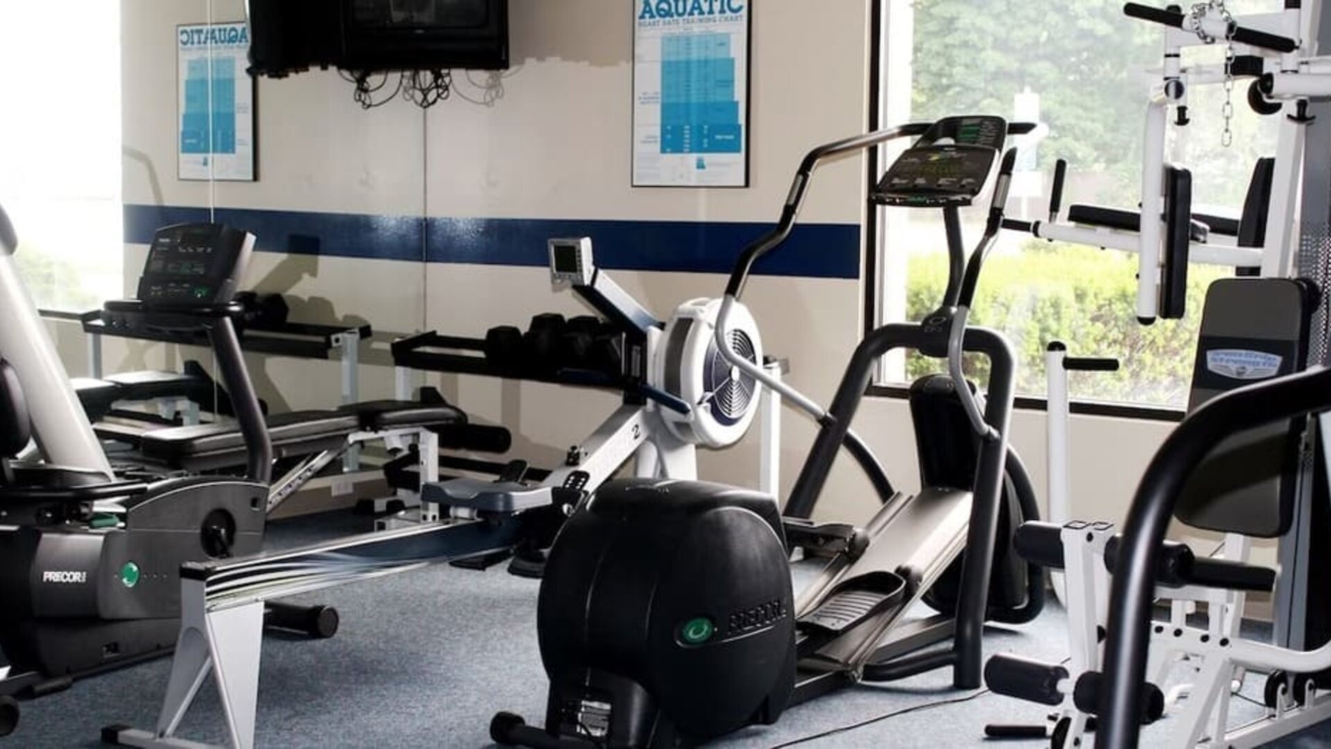 Gym at Seaport Resort And Marina.