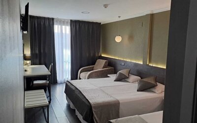 Day use room at Hotel Moderno Barcelona.