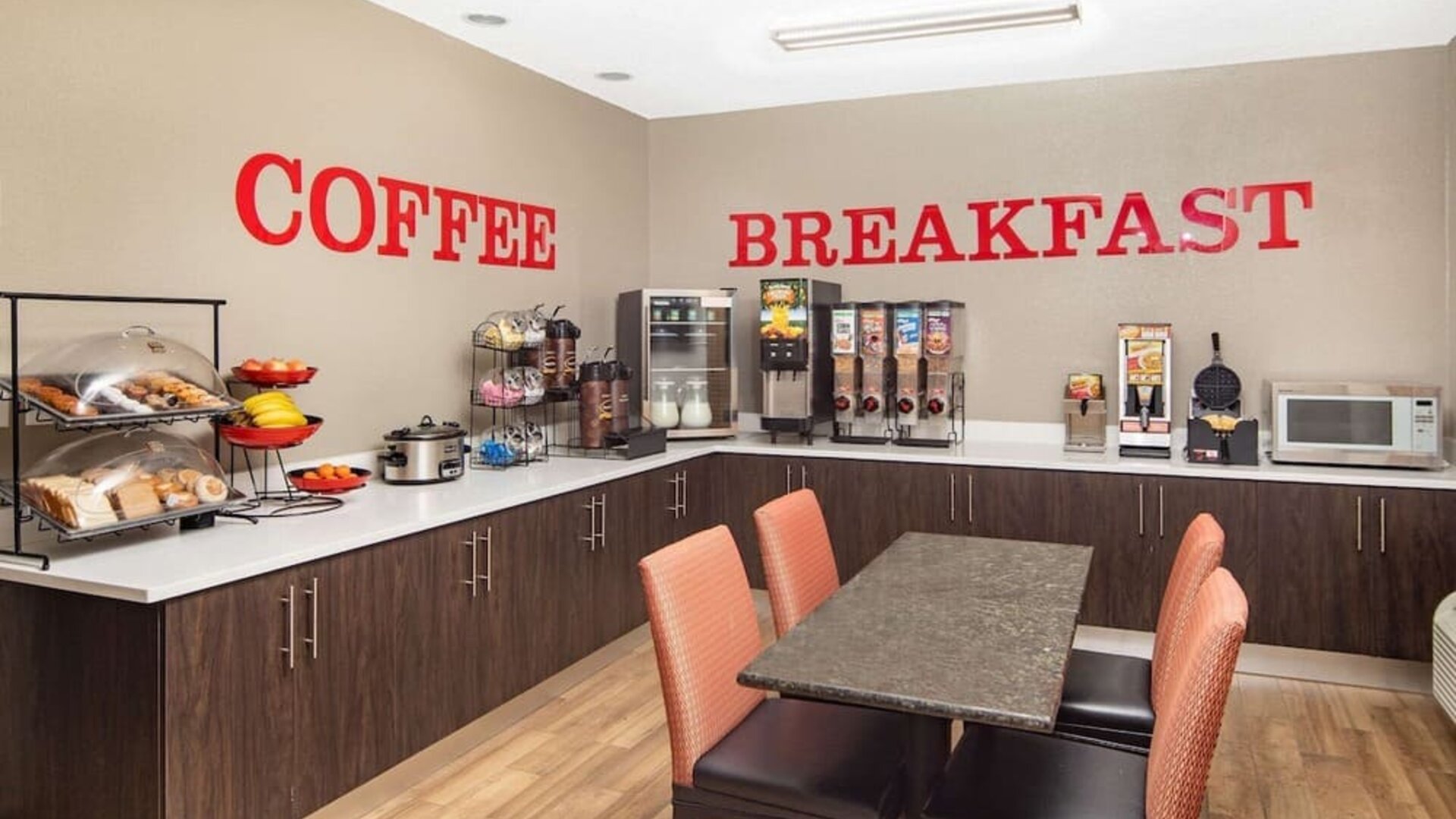 Breakfast at Ramada By Wyndham Alpharetta/Atlanta North.