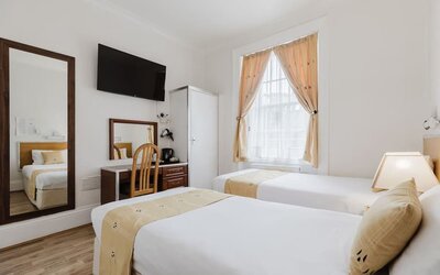 Day use room at The Chapter Hotels - Falcon Hotel.