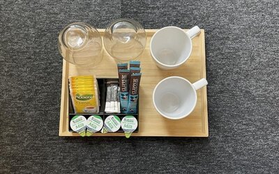 Coffee station at The Chapter Hotels - Princes Square.