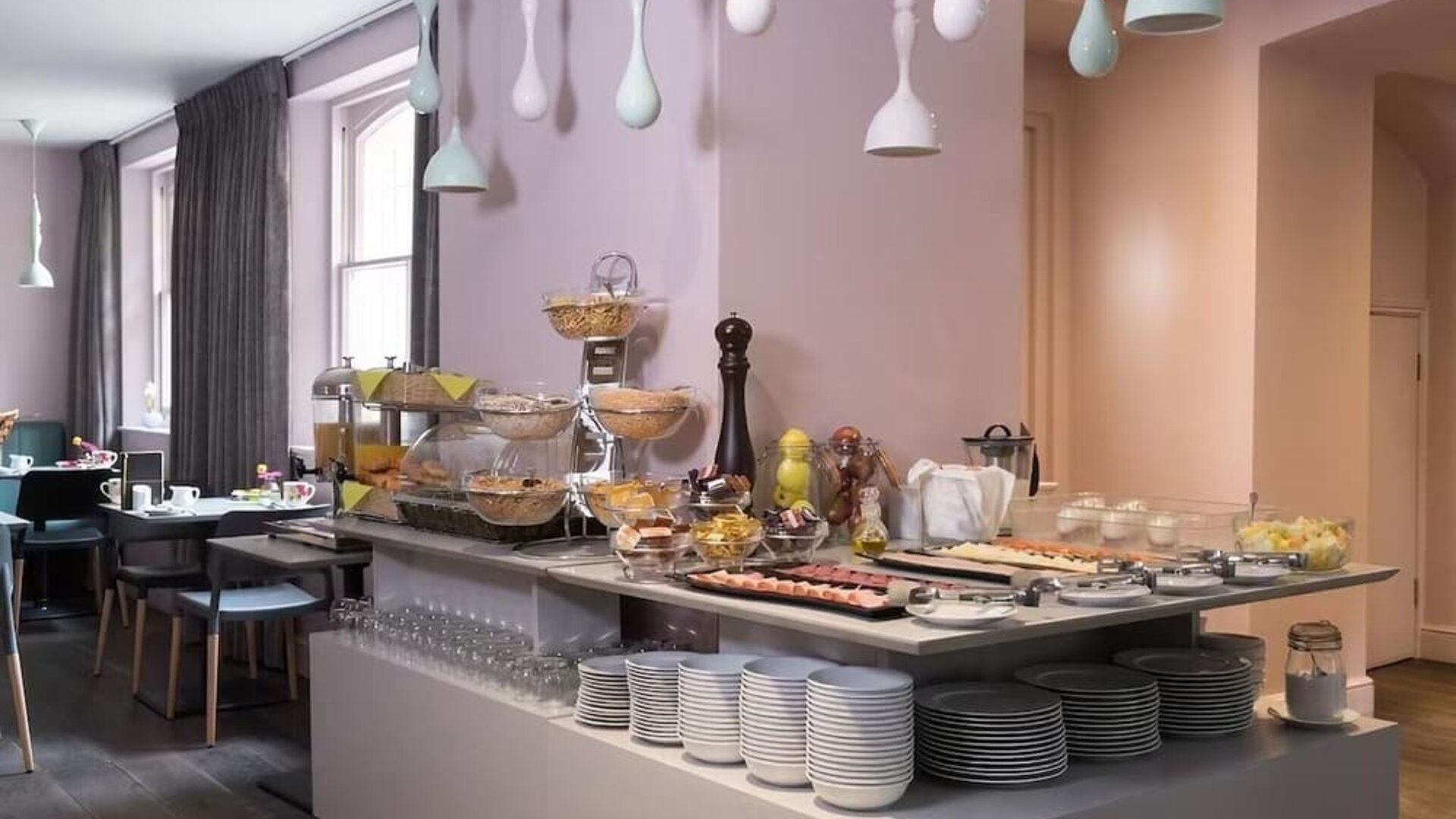 Breakfast available at The Chapter Lancaster Gate.