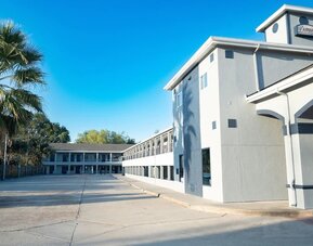 Property exterior at Airway Inn - IAH Airport.