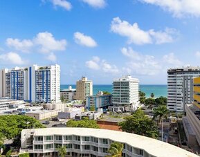 Hotel views at Hyatt Centric Isla Verde San Juan.