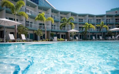 Outdoor pool at Hyatt Centric Isla Verde San Juan.