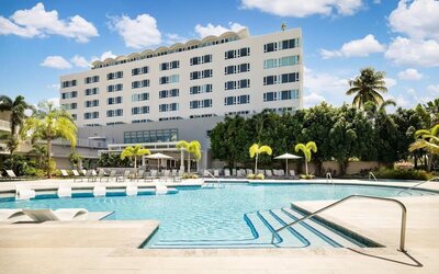 Outdoor pool at Hyatt Centric Isla Verde San Juan.