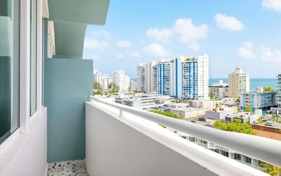 Hotel views at Hyatt Centric Isla Verde San Juan.
