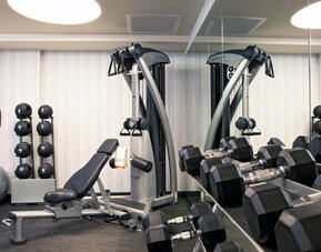 Well equipped fitness center at Hotel 48LEX New York.