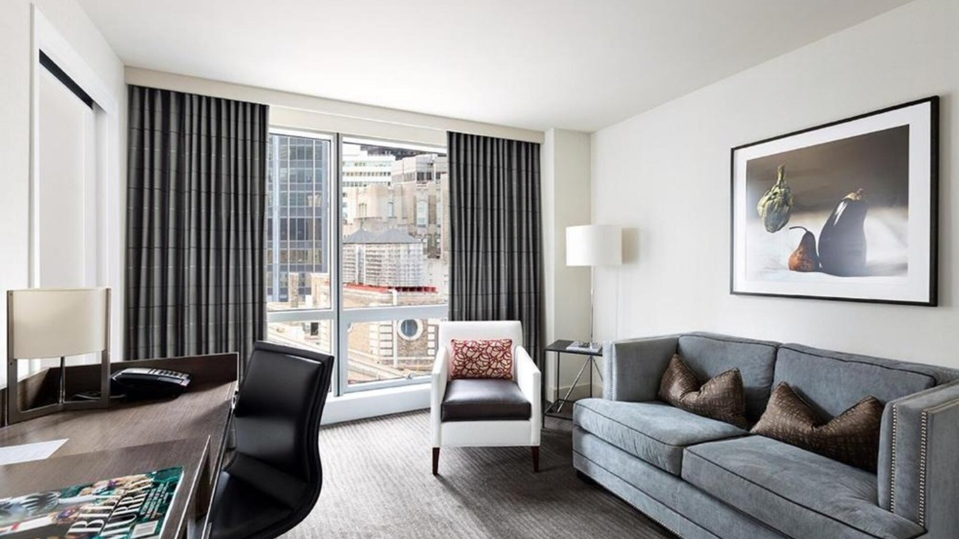 Day use room's workspace at Hotel 48LEX New York.