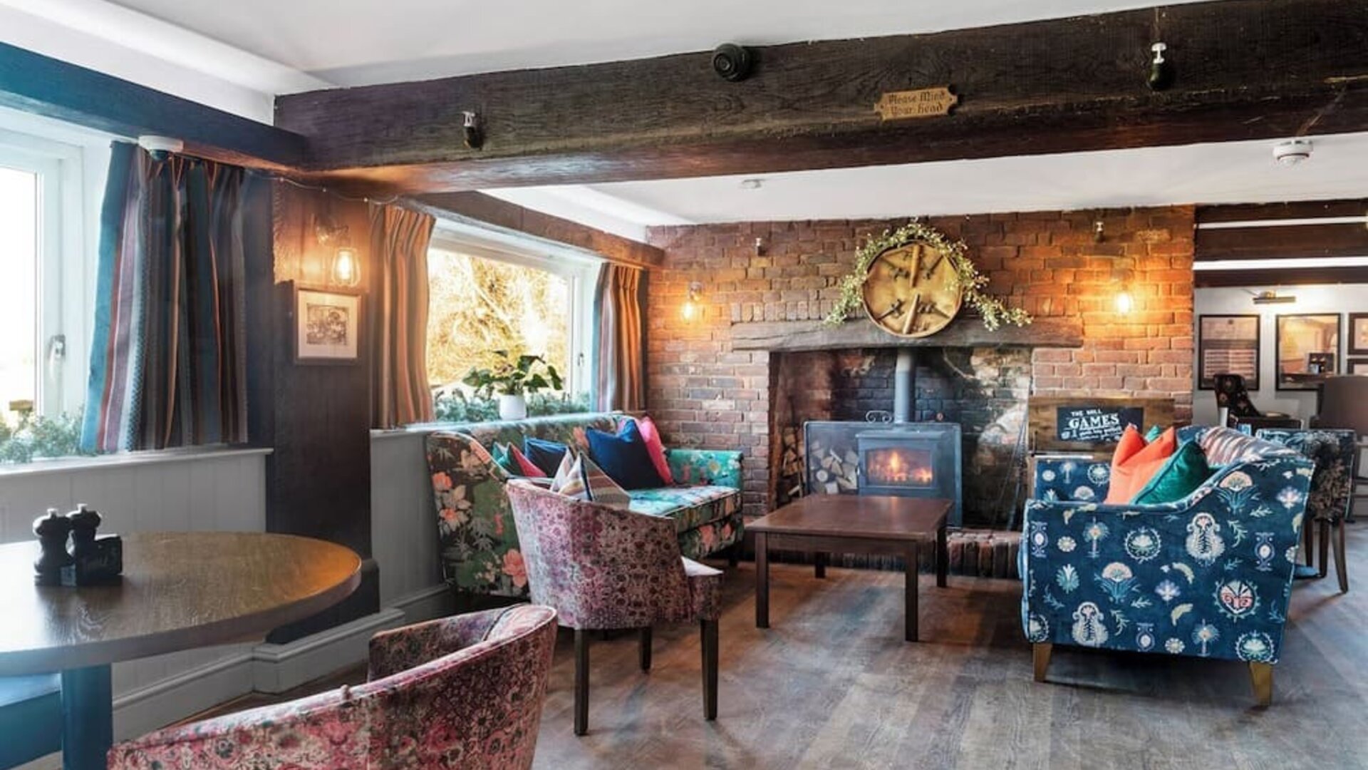 Dining area at The Mill Hotel - Surya Hotels
