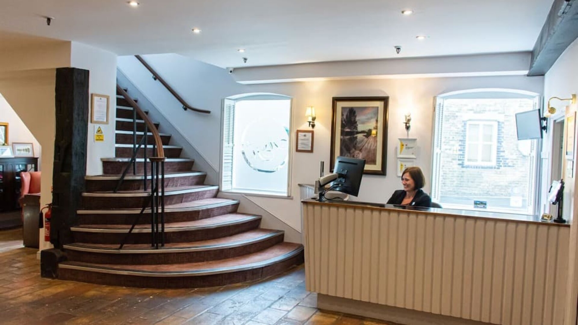 Reception at The Mill Hotel - Surya Hotels
