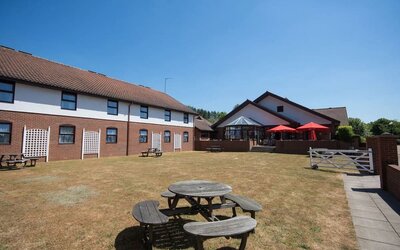 Exterior at Dragonfly Hotel Bury St Edmunds.