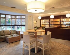 Indoor area at Hog's Back Hotel and Spa - Surya Hotels.