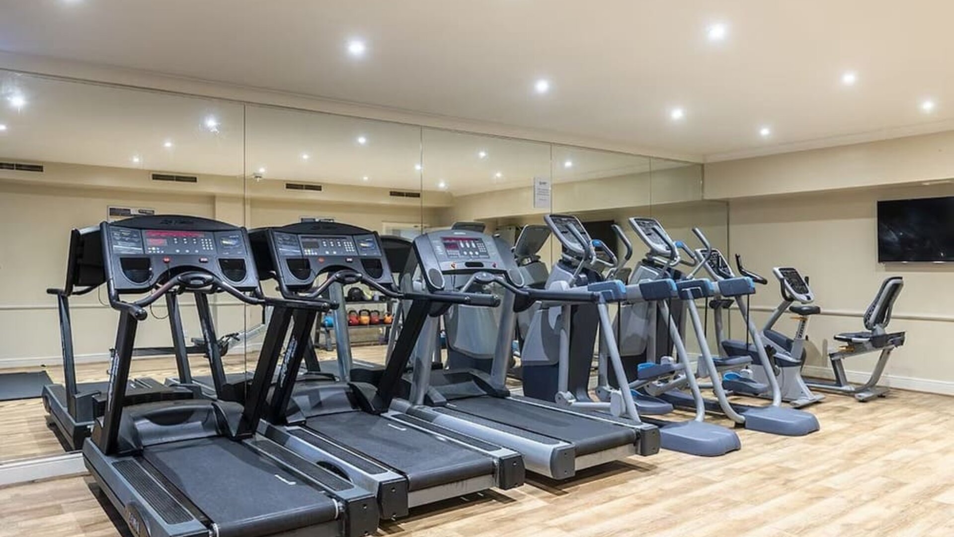 Gym at Hog's Back Hotel and Spa - Surya Hotels.