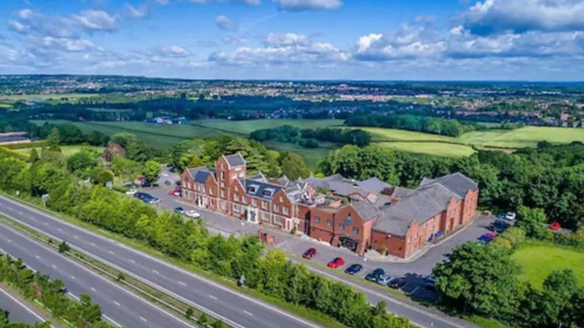 Exterior at Hog's Back Hotel and Spa - Surya Hotels.