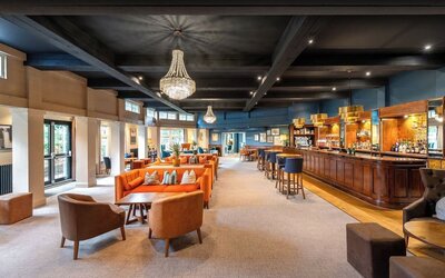 Bar at Thatcher's Hotel - Surya Hotels.