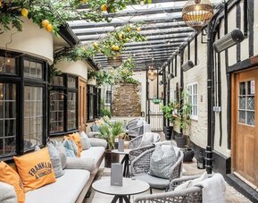 Courtyard at The George Hotel - Surya Hotels.