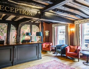 Reception at The George Hotel - Surya Hotels.