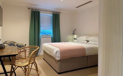 Day room at The Ridings, part of Theobalds Estate.