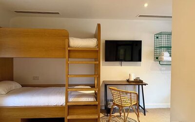 Day room at The Ridings, part of Theobalds Estate.