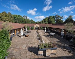 Exterior at The Ridings, part of Theobalds Estate.