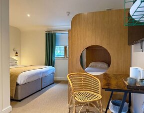 Day room at The Ridings, part of Theobalds Estate.