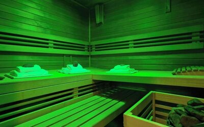 Sauna at Hotel General Prague.