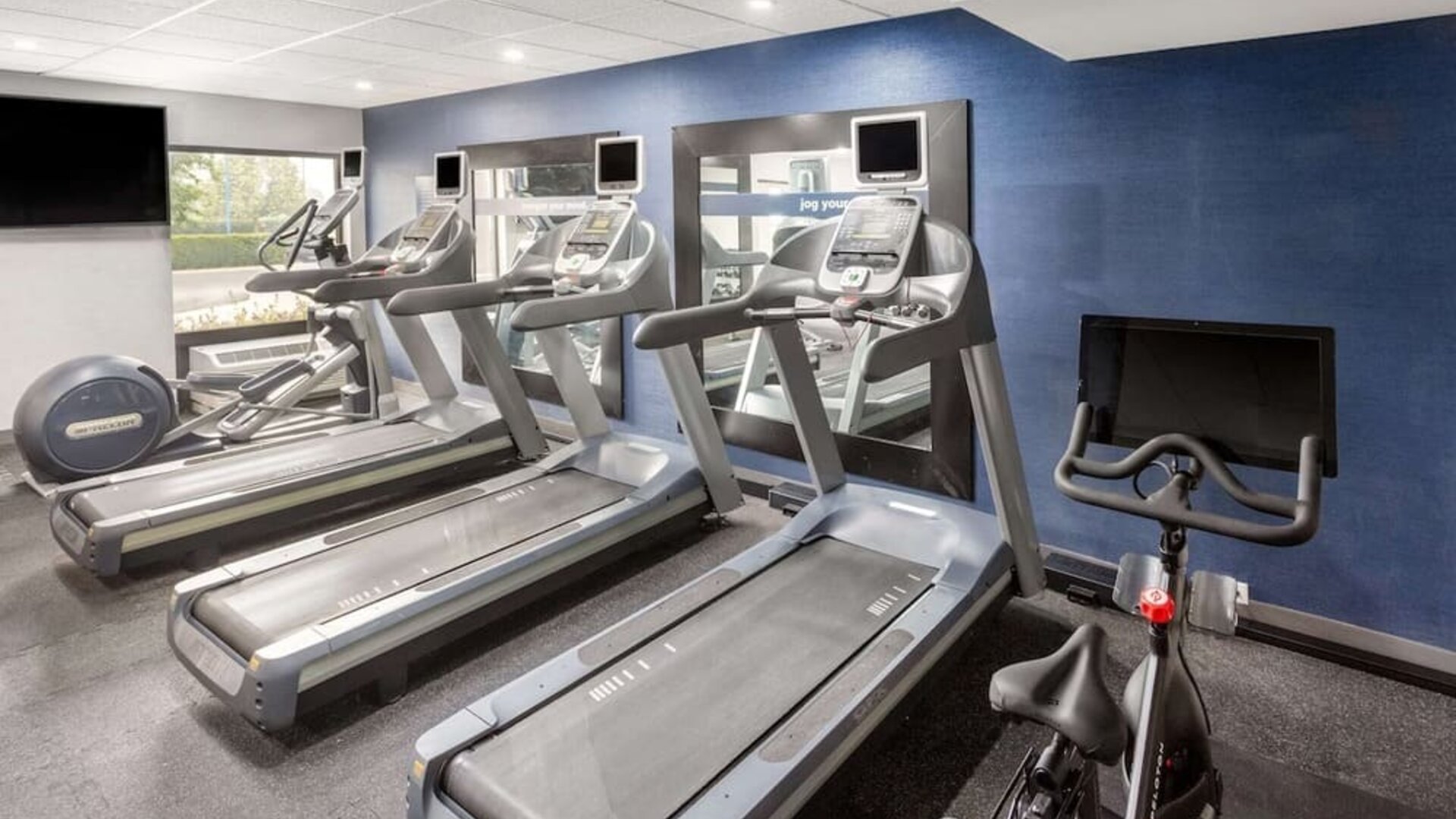 Gym at Hampton Inn Joliet - I-55.