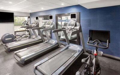 Gym at Hampton Inn Joliet - I-55.