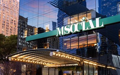 Exterior at M Social New York Downtown.